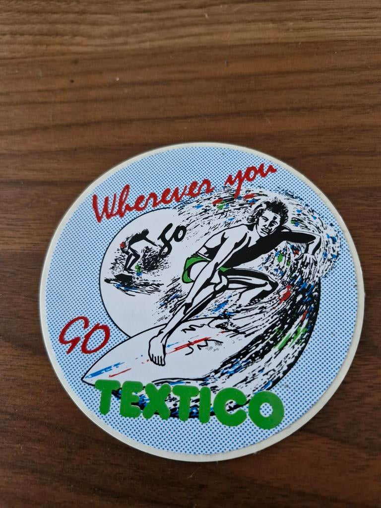 4815 Textico Surfer Sticker, Ophalen of Verzenden