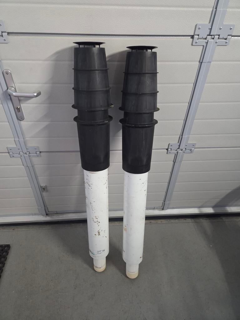 2x Dakdoorvoer CV Ketel Econext HR 80mm, Ophalen of Verzenden, Gebruikt, Gas