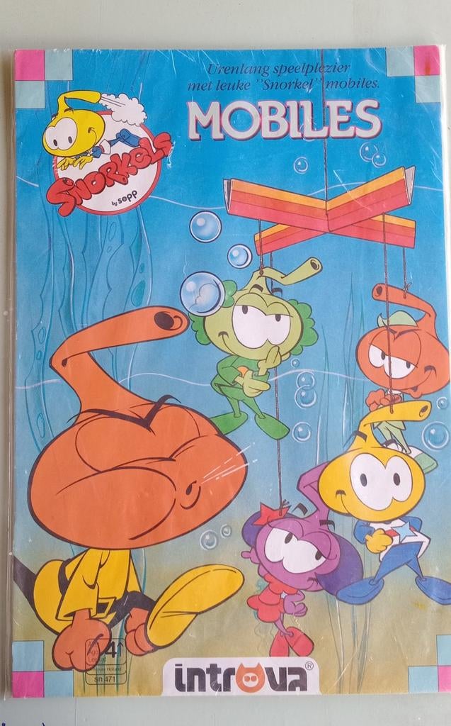 De Snorkels Mobile om zelf te kleuren - NIEUW, Verzamelen, Ophalen of Verzenden, Nieuw