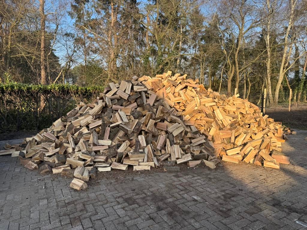 Haardhout, 6 m³ of meer, Ophalen, Beukenhout, Blokken