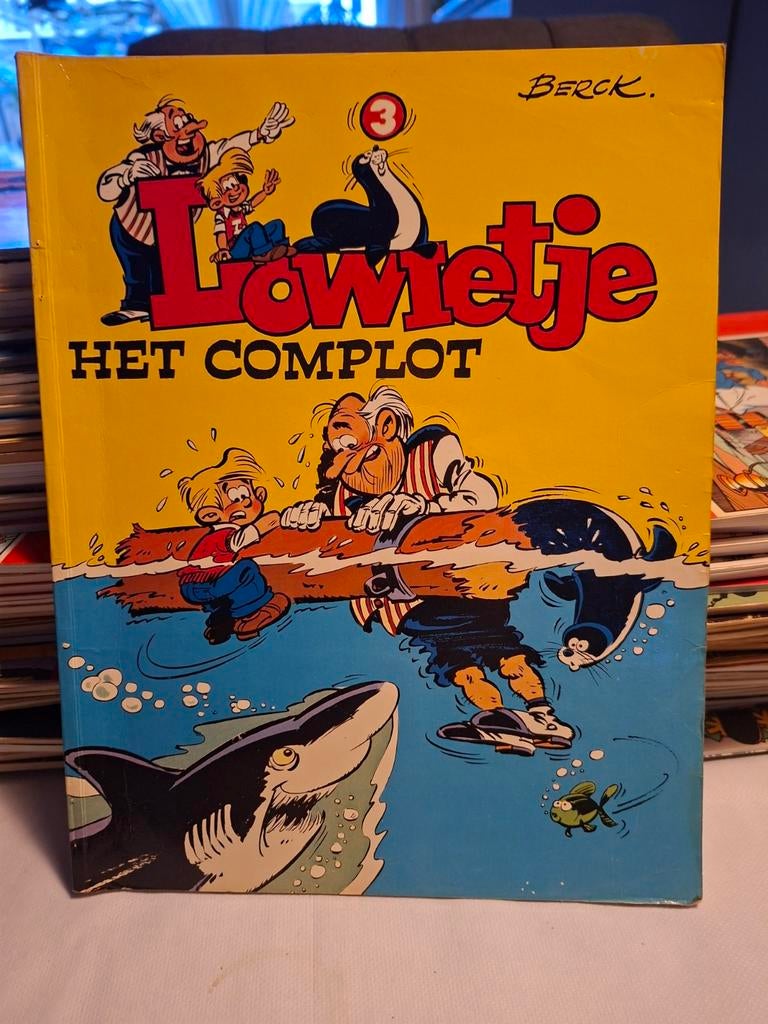 Lowietje - Het Complot - Berck, Eén stripboek, Verzenden, Gelezen, Berck