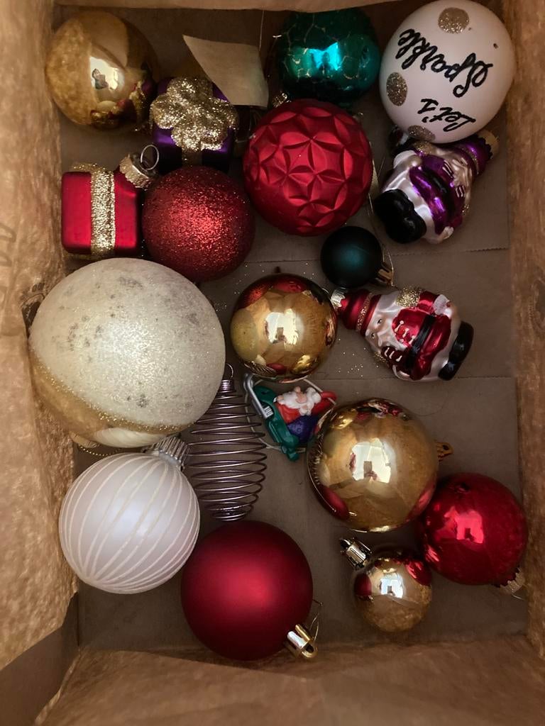 Diverse kerstballen, Diversen, Kerst, Ophalen of Verzenden, Zo goed als nieuw