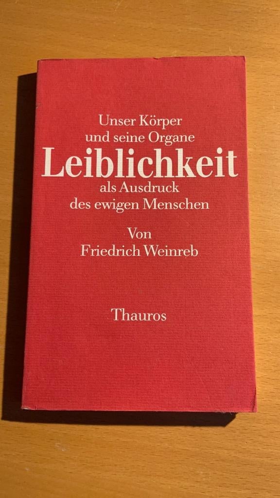 Leiblichkeit - Friedrich Weinreb, Ophalen of Verzenden