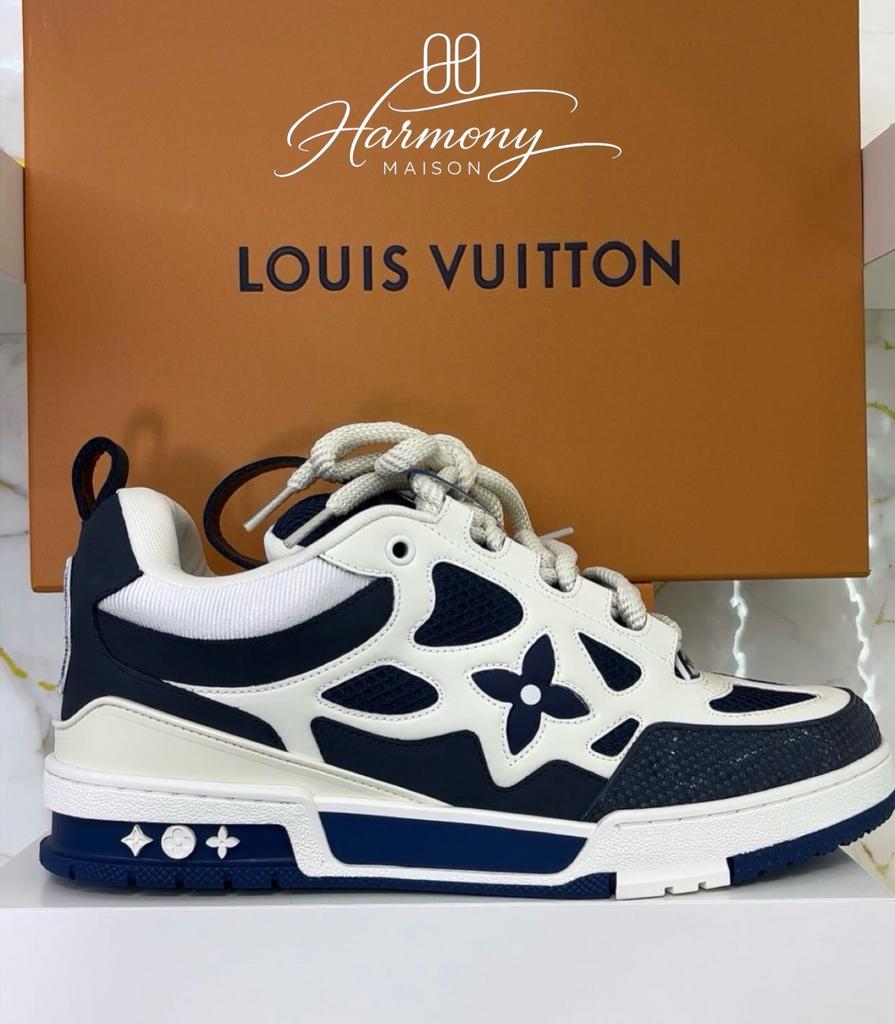 Louis Vuitton Skate Snaker | Blue & White | 40 T/M 46, Ophalen of Verzenden, Zo goed als nieuw, Blauw