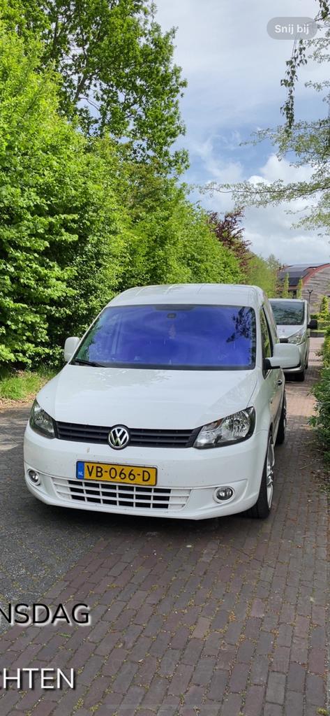 Volkswagen caddy, Wit, 151 pk, Grijs, Particulier