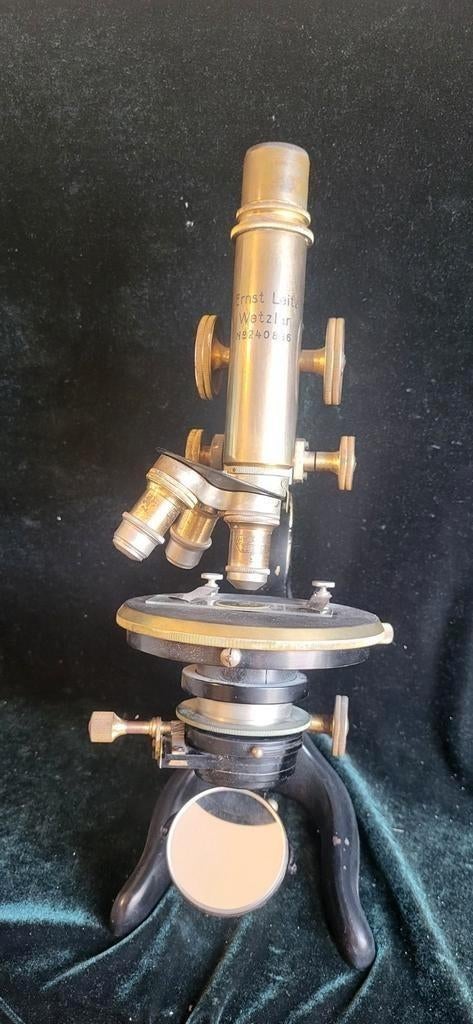 Microscoop type C 1925  nr 240836 ernst Leitz, Ophalen of Verzenden