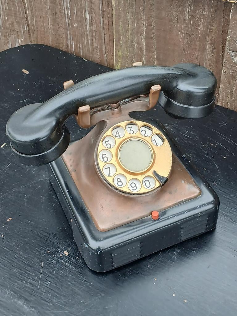Vintage Bakelieten Telefoon, Antiek en Kunst, Ophalen of Verzenden