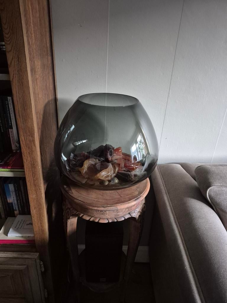 Hoffz  Zwart glas, Ophalen of Verzenden, Zo goed als nieuw