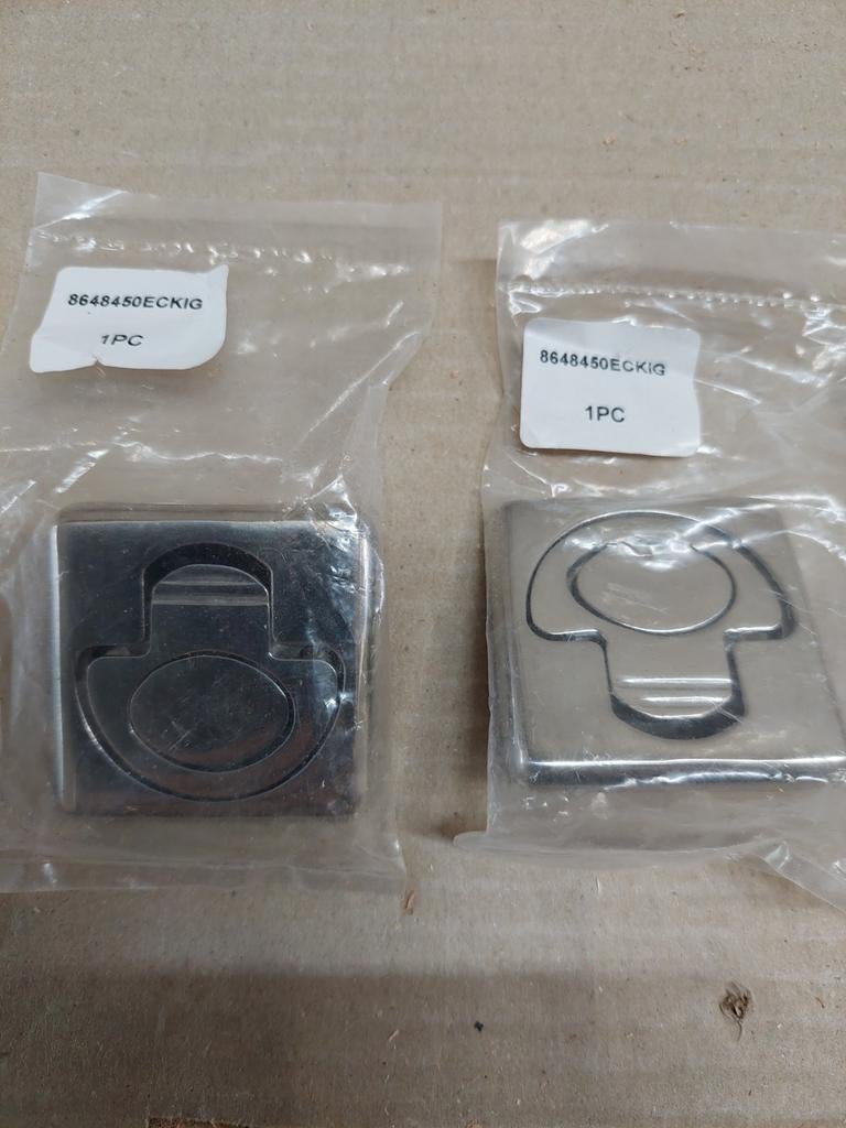 2 RVS Luik ringen, Watersport en Boten, Ophalen, Nieuw, Overige typen