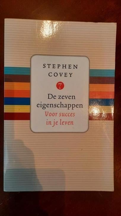Stephen Covey De zeven eigenschappen voor succes in je leven, Sociale wetenschap, Ophalen of Verzenden, Zo goed als nieuw, Stephen R. Covey