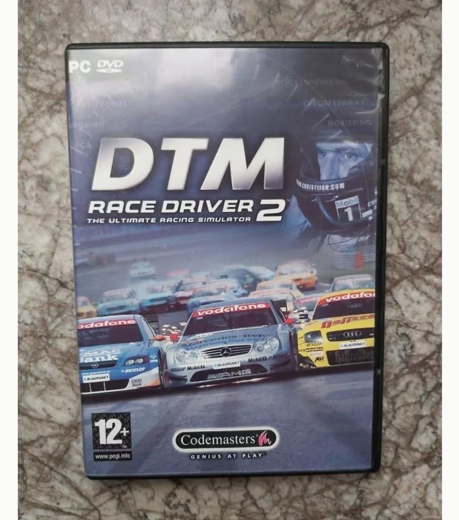 DTM Race Driver 2 Pc dvd-rom, Spelcomputers en Games, Games | Pc, Gebruikt, 1 speler, Racen en Vliegen, Ophalen of Verzenden