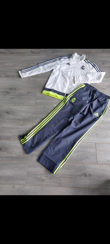 Real Madrid trainingspak maat L ( 13- 14 jaar), Kinderen en Baby's, Adidas, Jongen of Meisje, Sport- of Zwemkleding, Ophalen of Verzenden