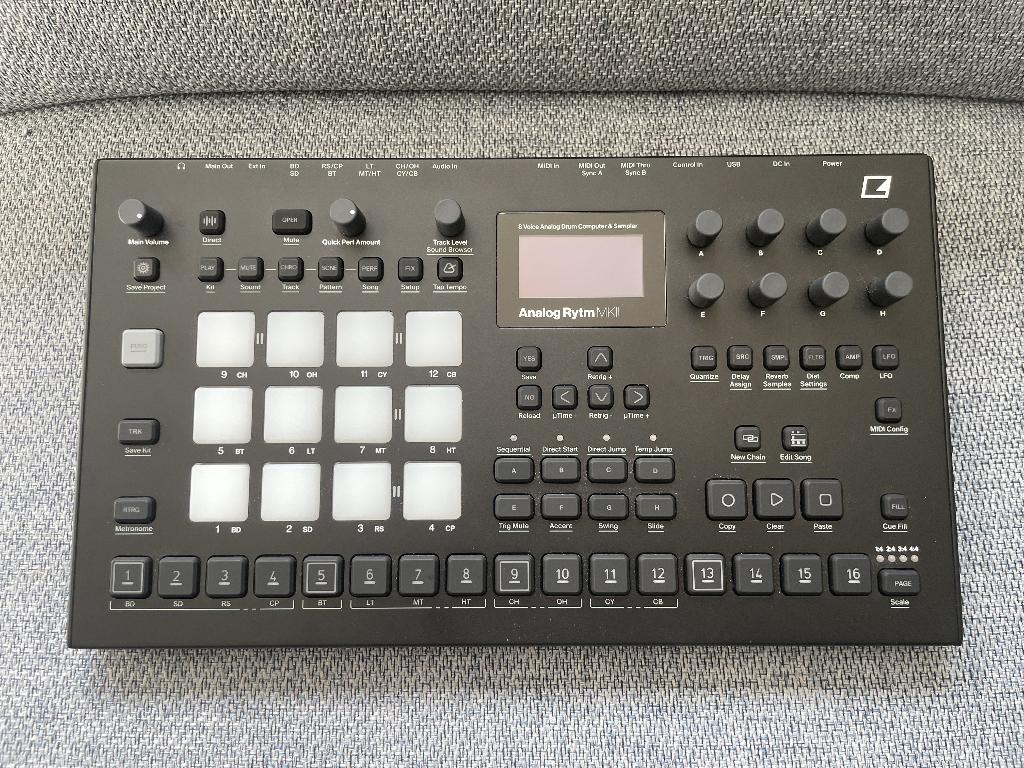 Analog Rytm MKII, Muziek en Instrumenten, Drumcomputers, Ophalen of Verzenden, Zo goed als nieuw, Overige merken