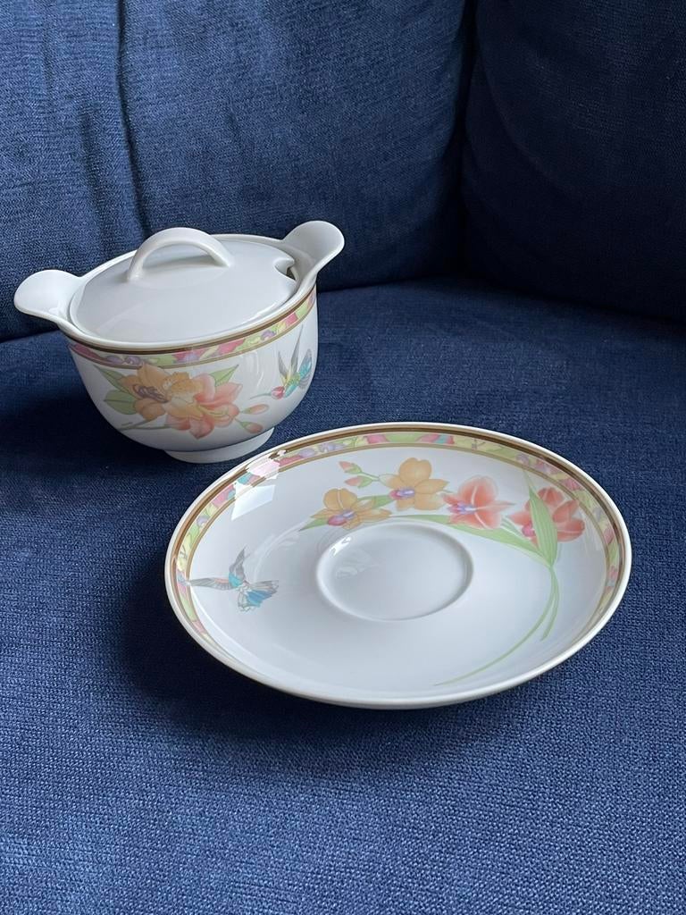 Hutschenreuther Galleria Leonard Paris,Colibri.Sauskom.Gaaf., Ophalen of Verzenden, Zo goed als nieuw, Porselein, Bord of Schaal