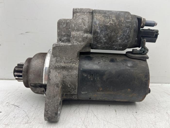 Startmotor van een Volkswagen Golf, Gebruikt, -, Volkswagen, -