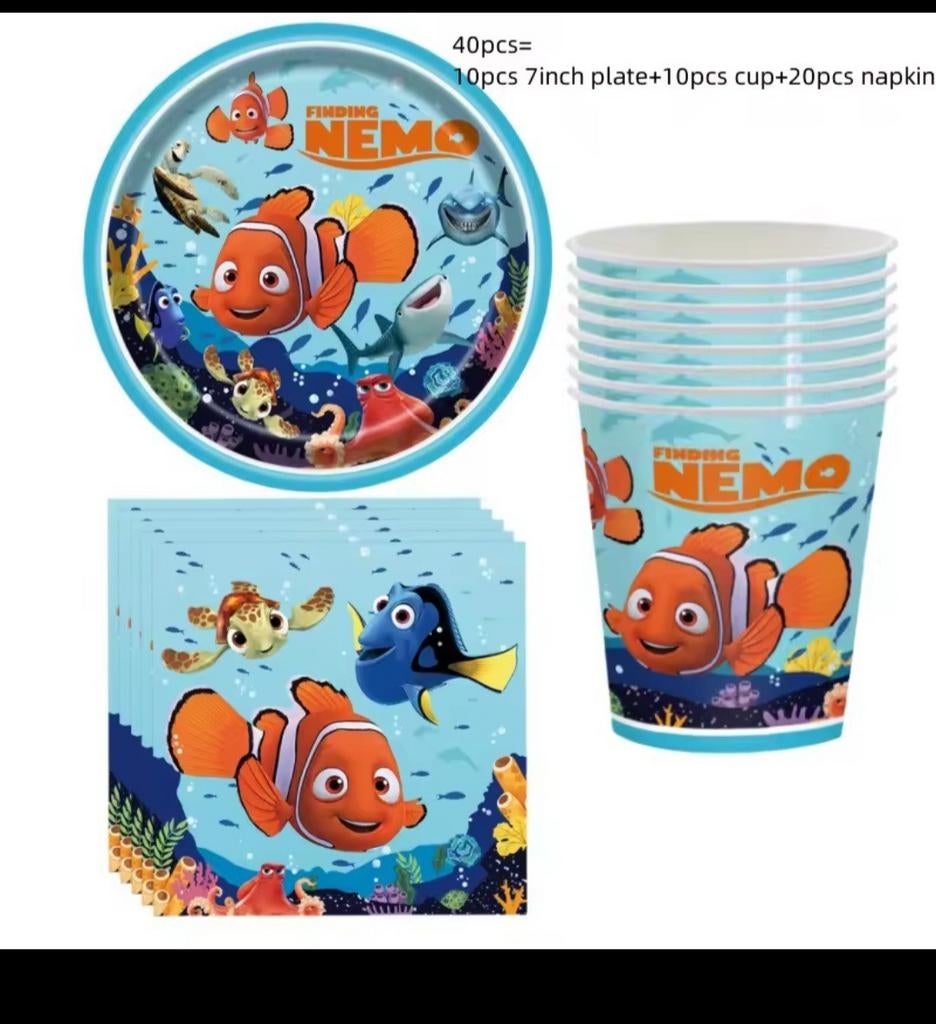 Finding nemo set, Ophalen of Verzenden, Nieuw, Versiering