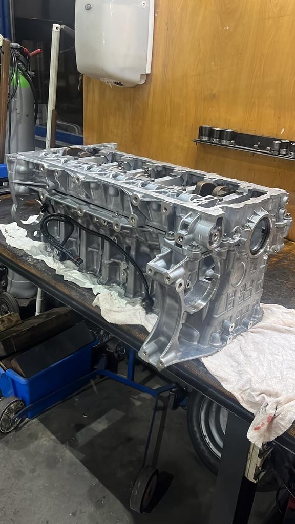 BMW N55 N55B30a onderblok met krukas en zuigers NIEUW!, Ophalen, Nieuw, BMW