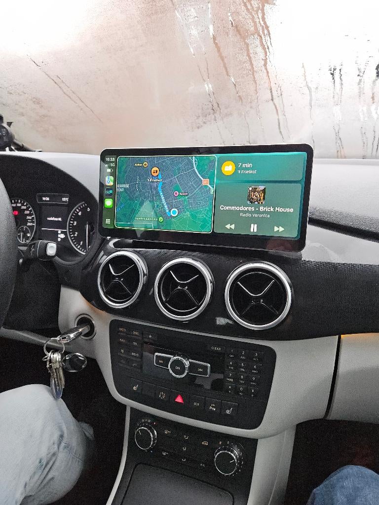 installatie CarPlay Mercedes A en B klasse, Ophalen, Gebruikt