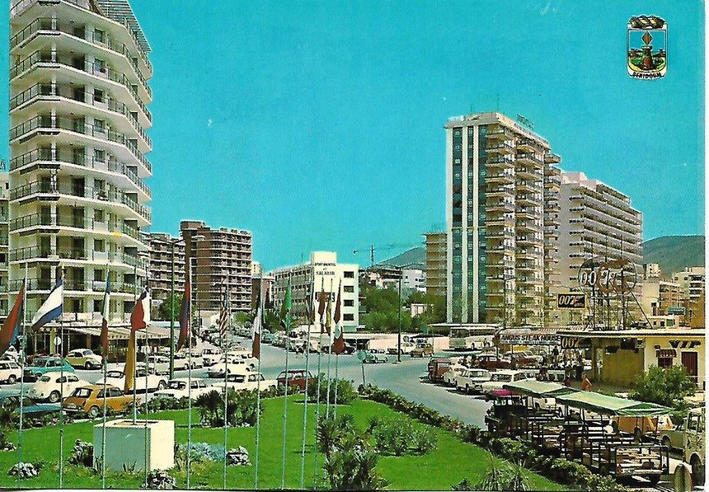 Spanje- -Benidorm., Ophalen of Verzenden, 1980 tot heden, Ongelopen, Spanje