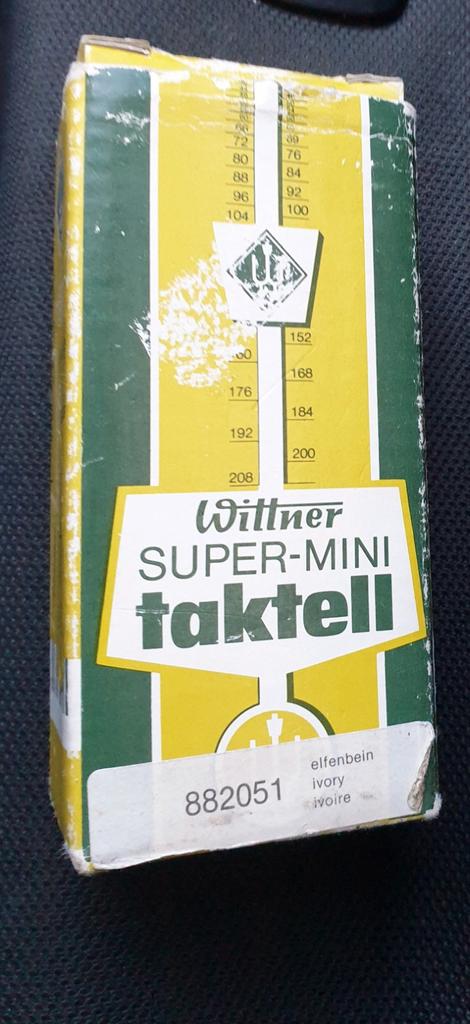 Super mini Taktell Wittner metronoom, Ophalen of Verzenden