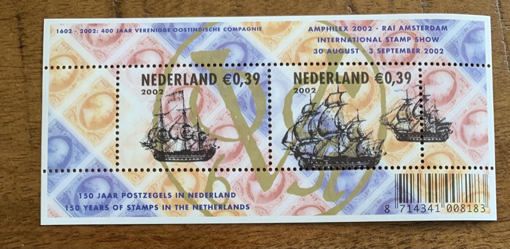 2103 400 jaar VOC, PF, Postzegels en Munten, Postzegels | Nederland, Verzenden, Postfris