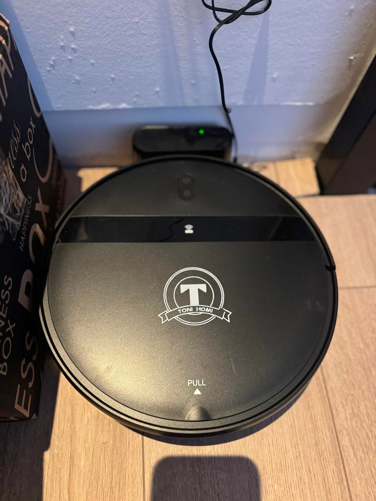 Toni Homi Robotstofzuiger + dweilfunctie - Zo goed als nieuw, Ophalen of Verzenden, Zo goed als nieuw, Robotstofzuiger, Minder dan 1200 watt