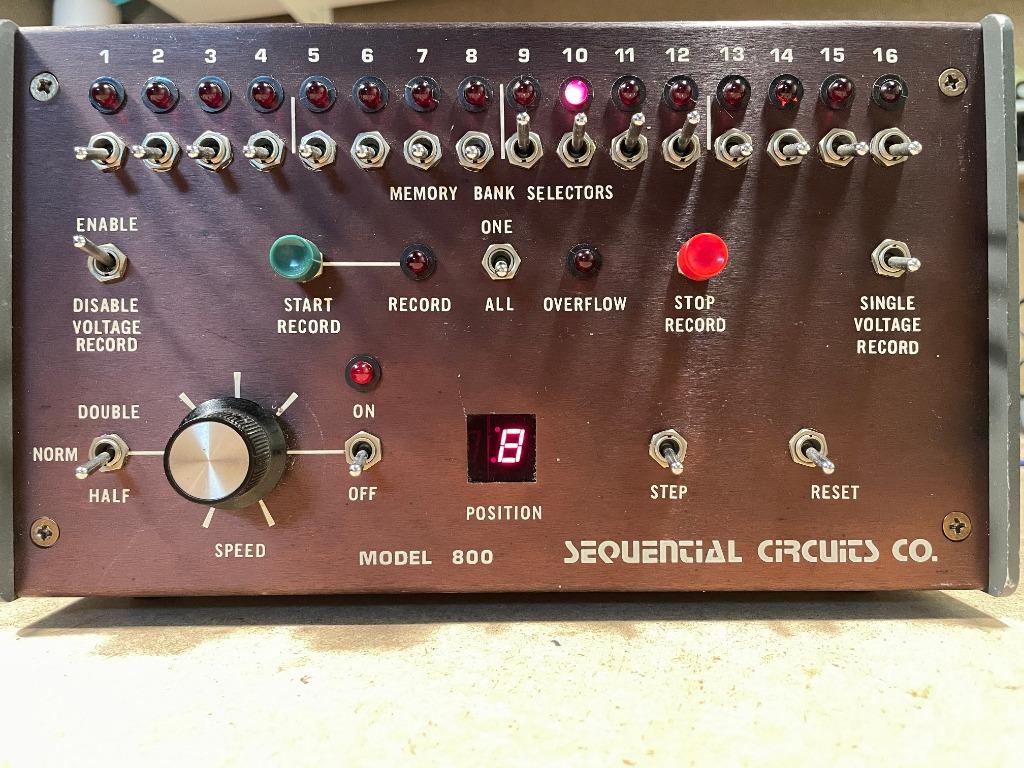 Sequential Circuits Model 800 Sequencer, Ophalen of Verzenden, Gebruikt, Overige aantallen, Overige merken