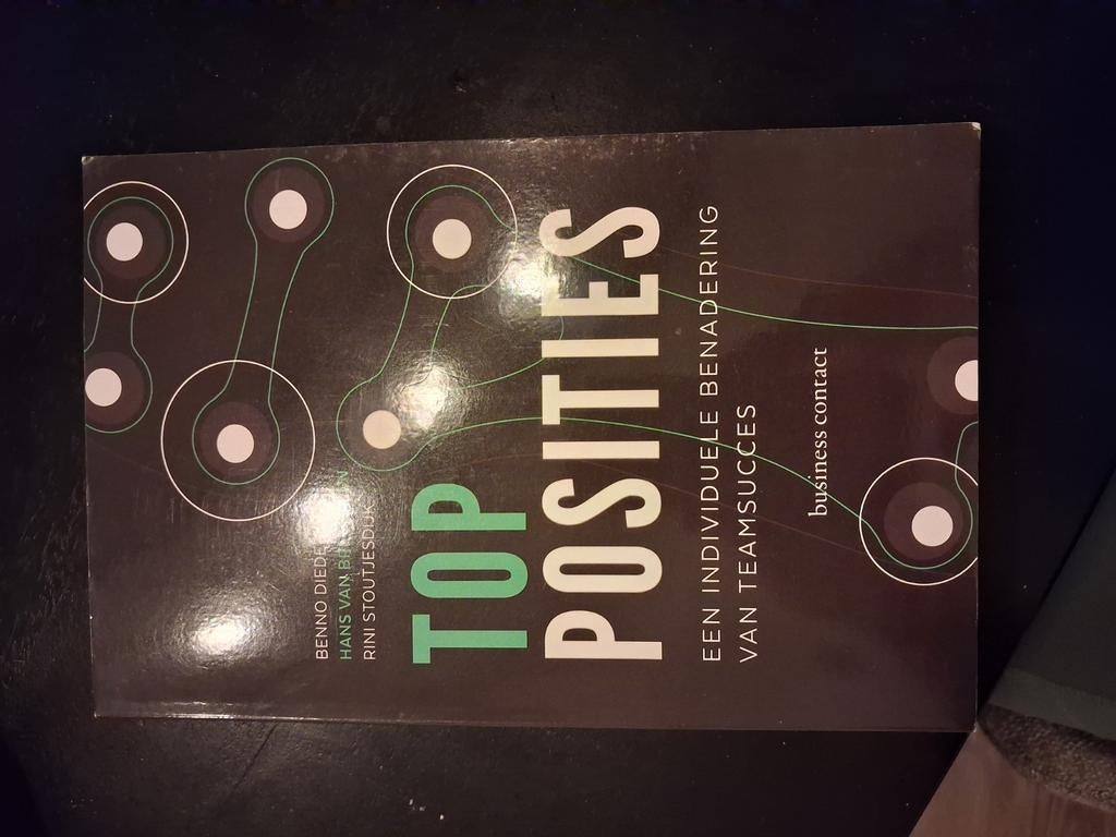 Top Posities - Benno Diederiks, Ophalen of Verzenden, Zo goed als nieuw