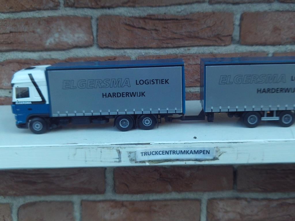 Lion  Toys  Daf  XF  van  Elgersma - Harderwijk., Ophalen of Verzenden, Nieuw, Bus of Vrachtwagen, Lion Toys