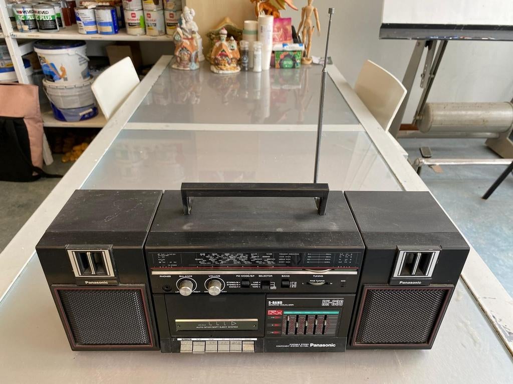 Ghettoblaster, Ophalen, Gebruikt, 50 tot 75 cm, 50 tot 75 cm