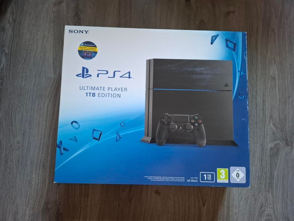 PS4 1TB inclusief 2 controllers, Spelcomputers en Games, Spelcomputers | Sony PlayStation 4, Ophalen, 1 TB, Met 2 controllers