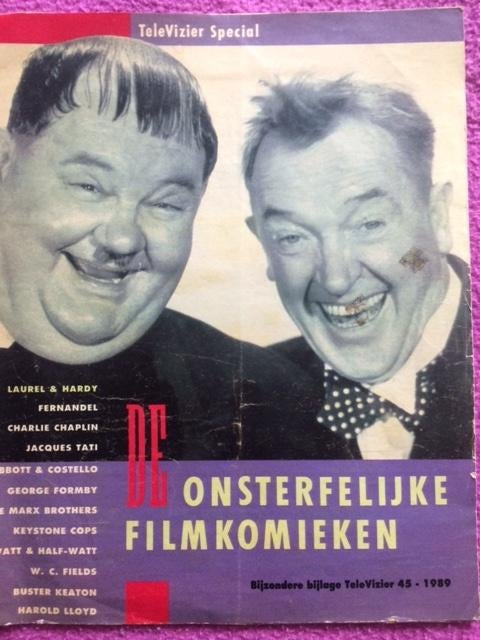 televizier special de onsterfelijke komieken 1989, Verzamelen, Ophalen of Verzenden, Gebruikt, Overige typen