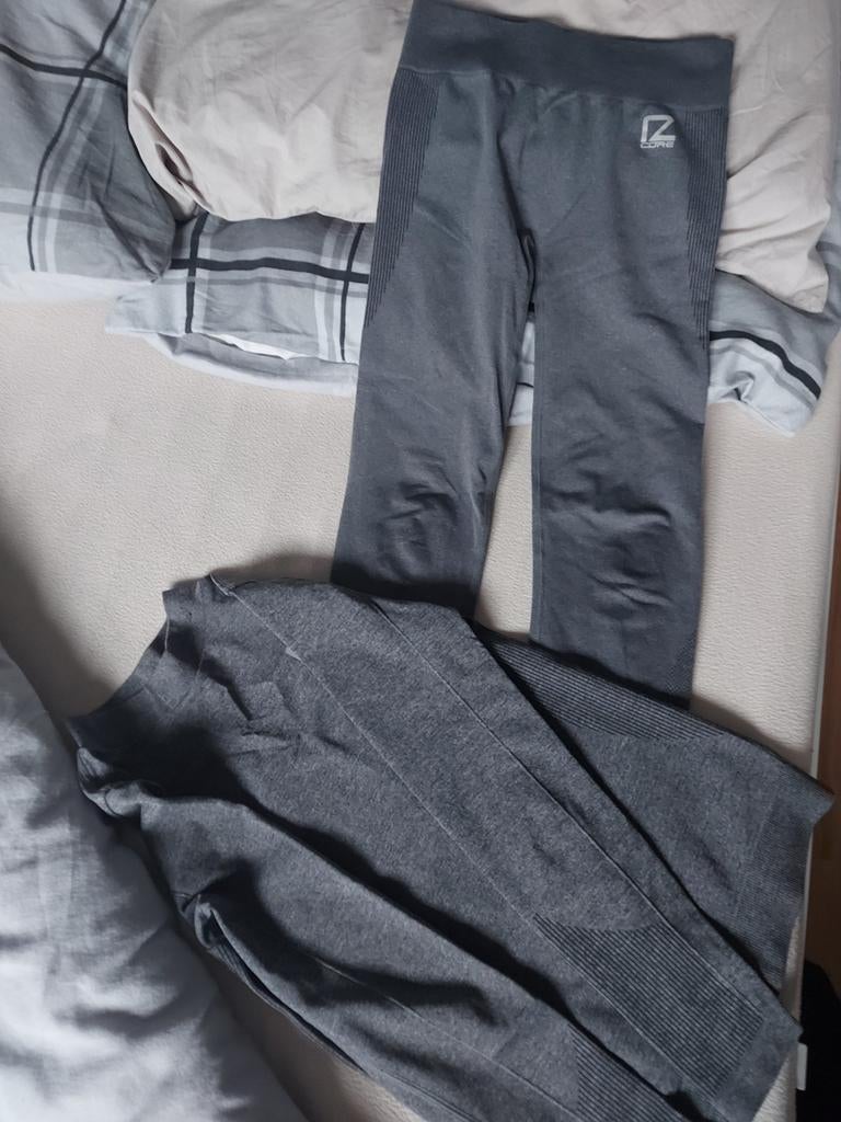 Antraciet thermoset 134-140, Ophalen of Verzenden, Gebruikt, Meisje