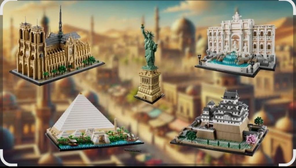 Te koop grote collectie lego architecture, Ophalen of Verzenden, Gebruikt, Complete set, Lego