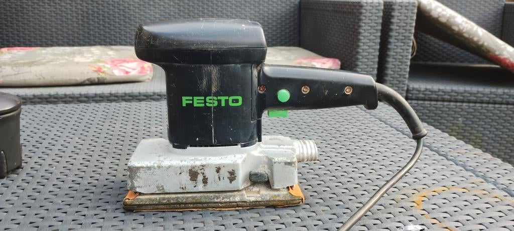 Festo RTM (Festool) vlakschuurmachine in goede staat, Doe-het-zelf en Verbouw, Gereedschap | Schuurmachines, ., Ophalen of Verzenden