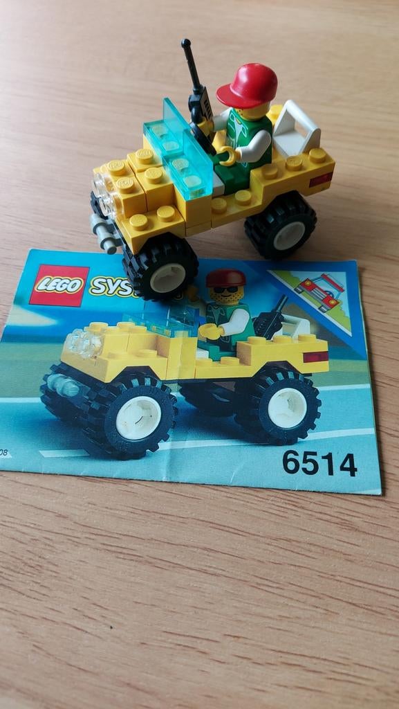 Lego System 6514 - Complete Set, Ophalen of Verzenden, Zo goed als nieuw, Complete set, Lego