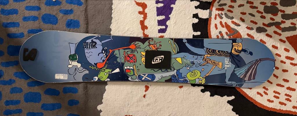 Snowboard - Crazy Creek - 128cm, Ophalen, Gebruikt, Board