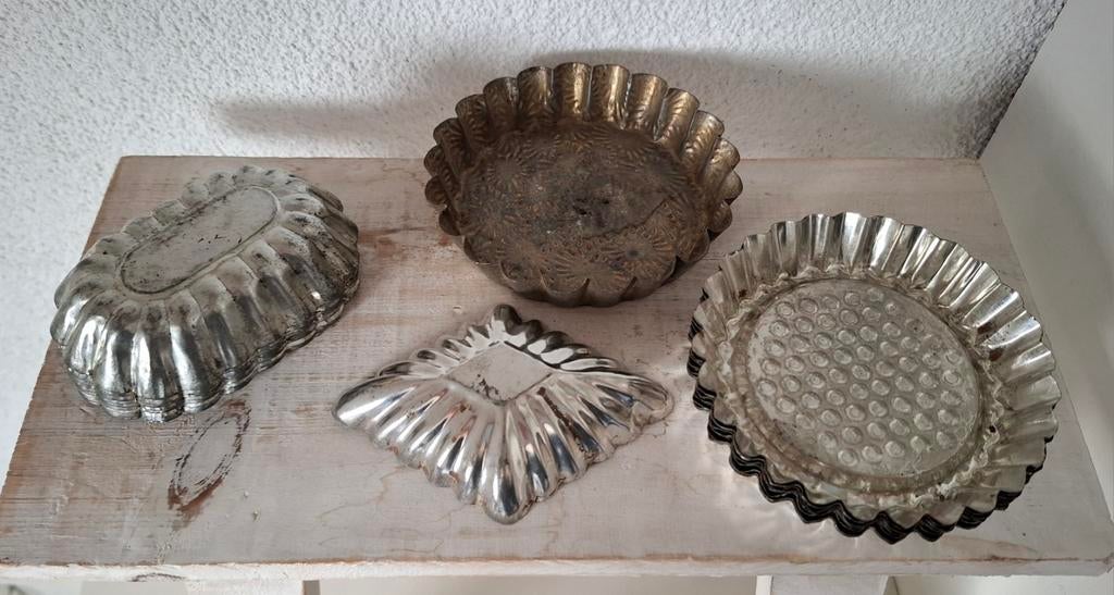 Brocante bakvormpjes, Antiek en Kunst, Ophalen of Verzenden