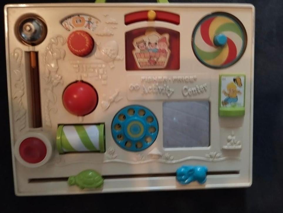 Fisher Price Spel voor in de Box, Ophalen, Gebruikt