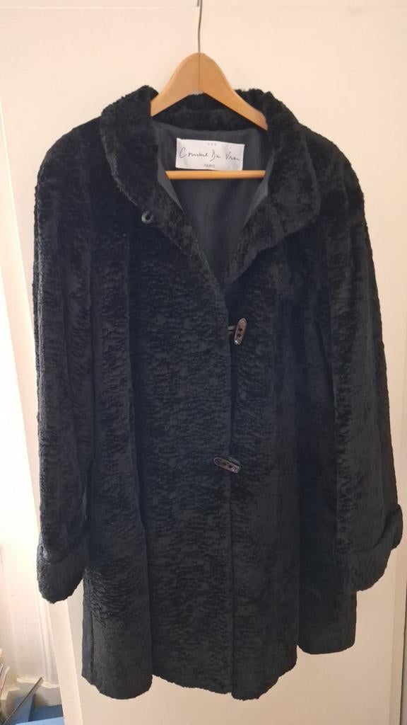 Zwarte Comme du Vrai dames jas - Maat 46, Kleding | Dames, Ophalen, Comme du Vrai, Zwart, Maat 46/48 (XL) of groter