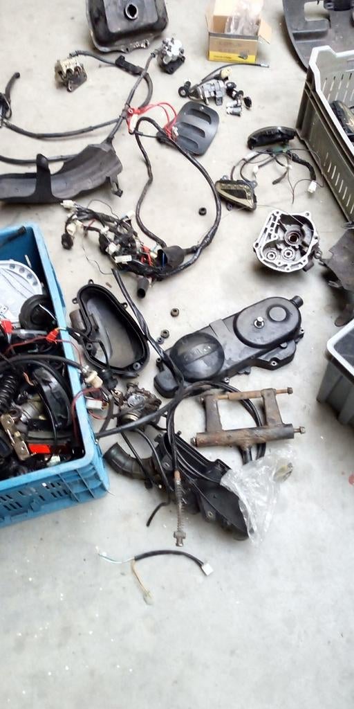 Onderdelen Riva scooter, Ophalen, Gebruikt