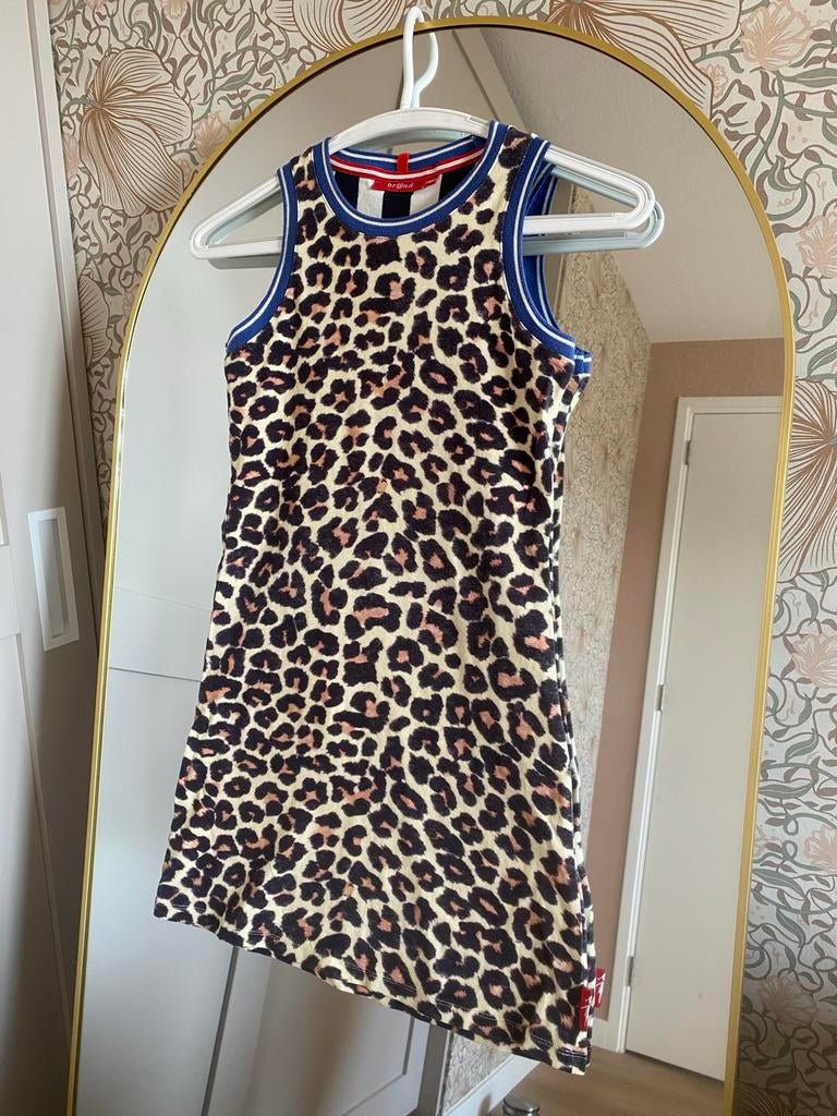 Br@nd Jurkje met Undy - Luipaardprint. Maat 134 140, Ophalen of Verzenden, Meisje, Jurk of Rok