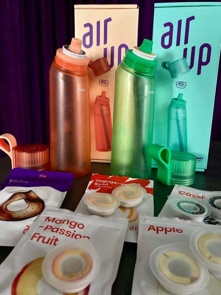 Air up flessen + pods - Verschillende smaken, Ophalen of Verzenden, Gebruikt