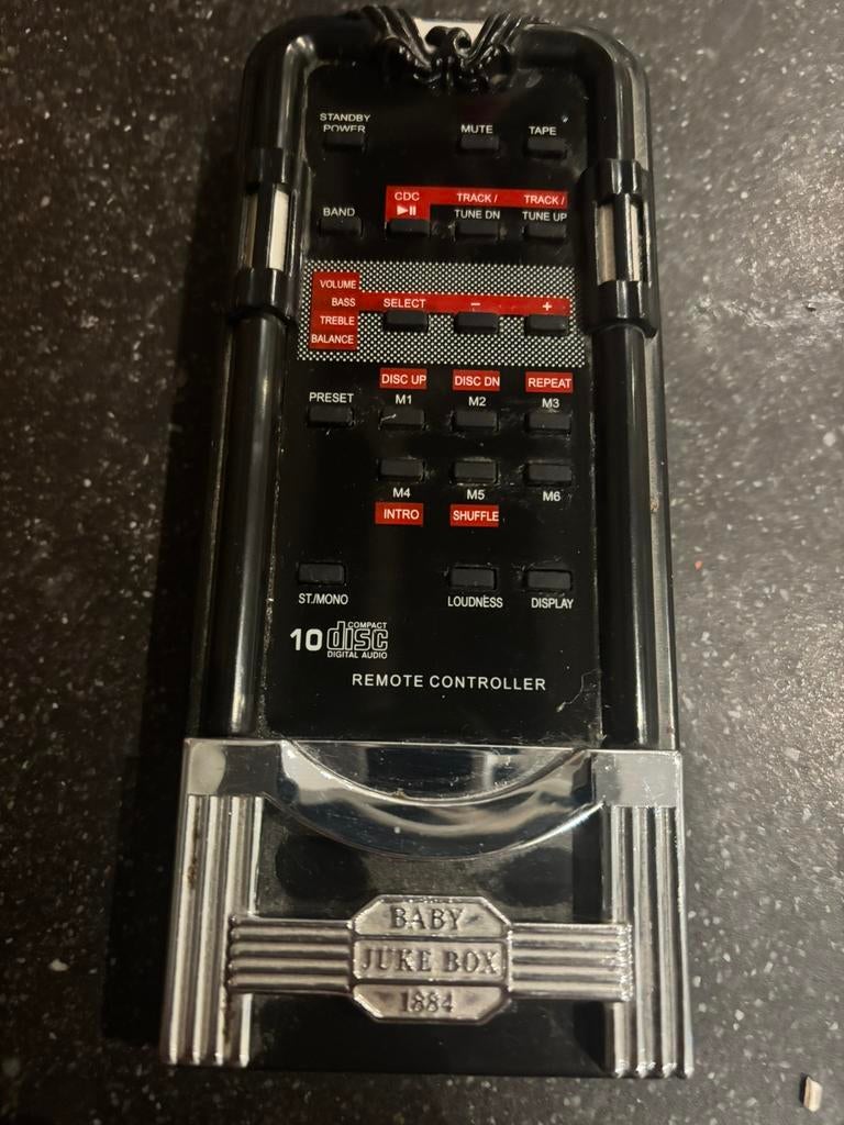 Elta afstandsbediening Jukebox 2761 met handleiding, Ophalen of Verzenden, Zo goed als nieuw