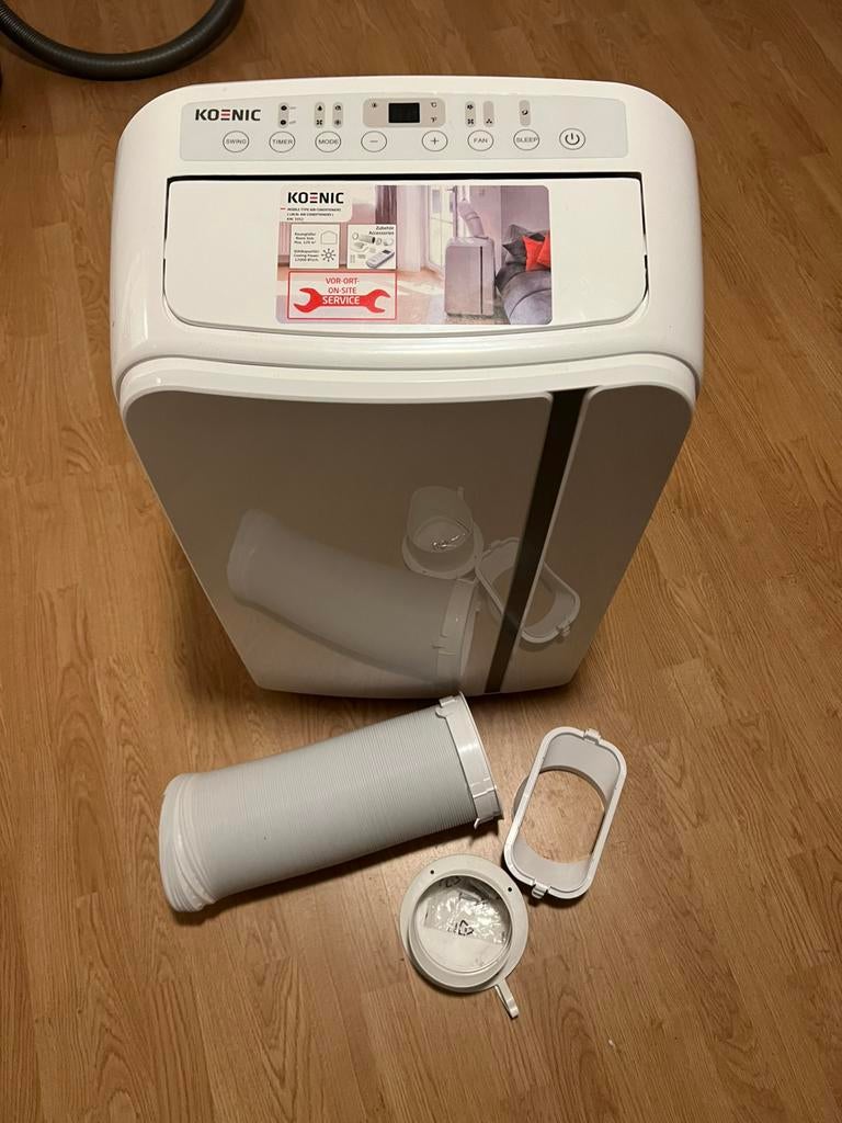 Airco koenic, Ophalen, Minder dan 60 m³, 3 snelheden of meer, Zo goed als nieuw