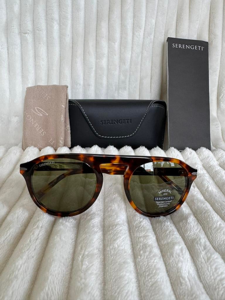 Serengeti Arthur Havana SS744002  garantie en btw-factuur, Zonnebril, Nieuw, Ophalen of Verzenden, Nvt