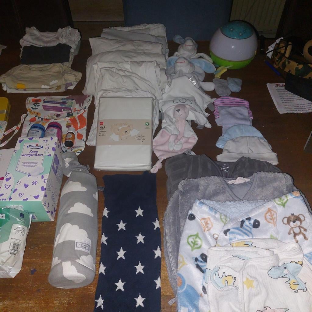 Newborn Baby Pakket - Alles wat je nodig hebt!, Ophalen of Verzenden, Zo goed als nieuw, Maat 56