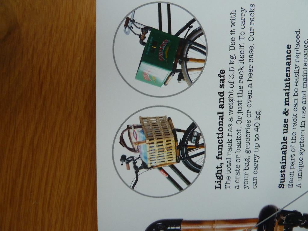 Bambo Bicyle rek, Ophalen of Verzenden, Nieuw