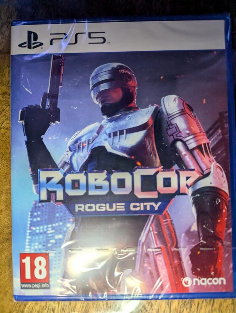 RoboCop Rogue City - PS5 - Nieuw in Seal, Spelcomputers en Games, Games | Sony PlayStation 5, Ophalen, Nieuw