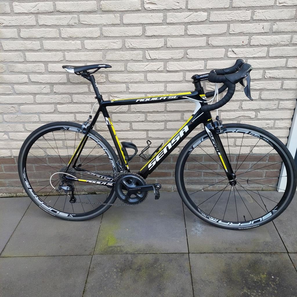 Sensa racefiets, Overige merken, 28 inch, Gebruikt, Carbon